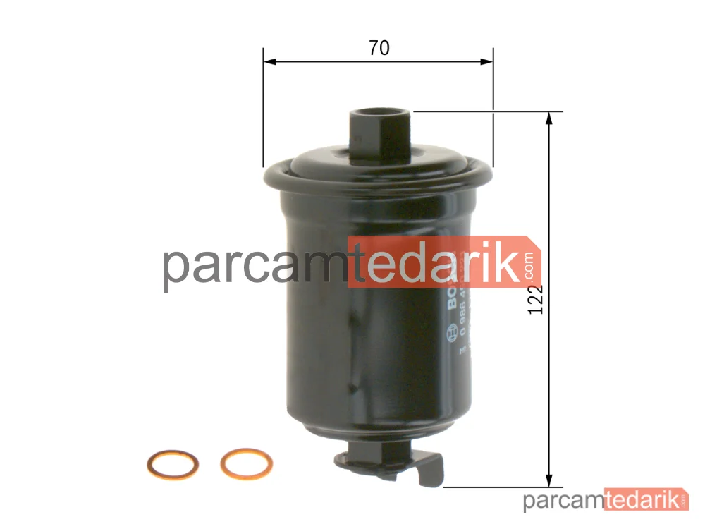 BOSCH 0986450221 | Yakıt Filtresi — Toyota Avensis, Toyota Avensis Liftback, Toyota Camry