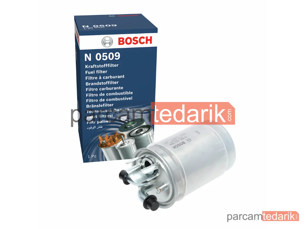 0986450509 | Yakıt Filtresi — Audi A6 C5, Audi A4 B5, Audi A8 D2