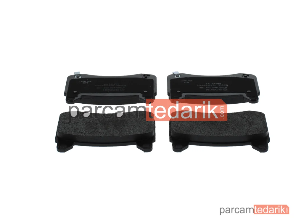 BOSCH 0986460085 | Fren Balatası (Ön) — Tesla Model 3, Tesla Model Y