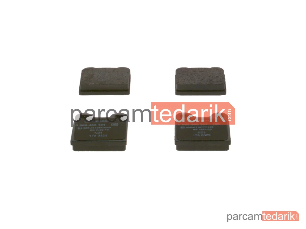0986460101 | Fren Balatası (Ön) — Saab 900 I, Alfa Romeo Spider, Saab 900 I Combi Coupe