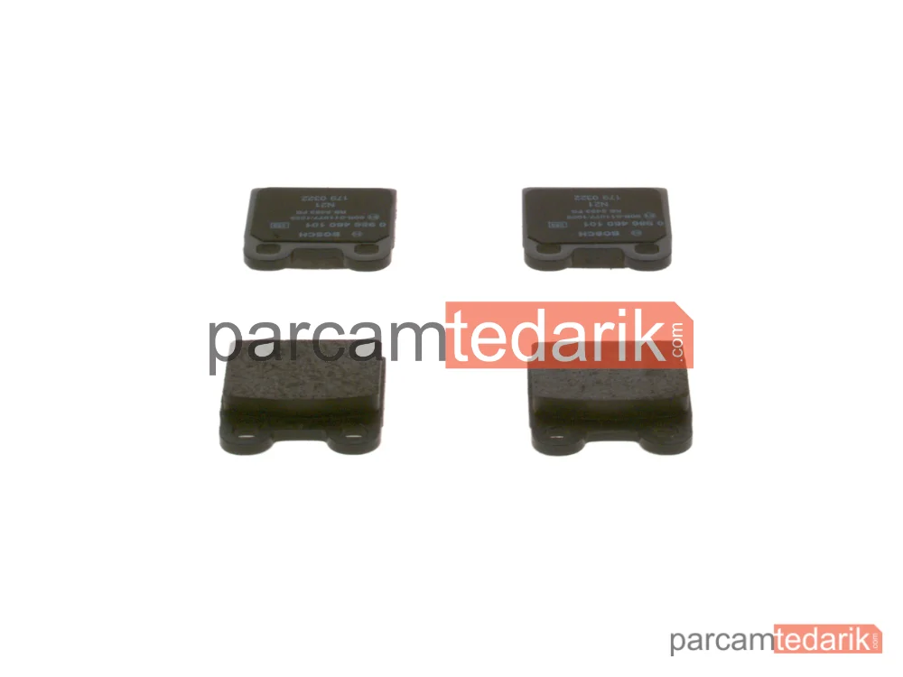 BOSCH 0986460101 | Fren Balatası (Ön) — Saab 900 I, Alfa Romeo Spider, Saab 900 I Combi Coupe