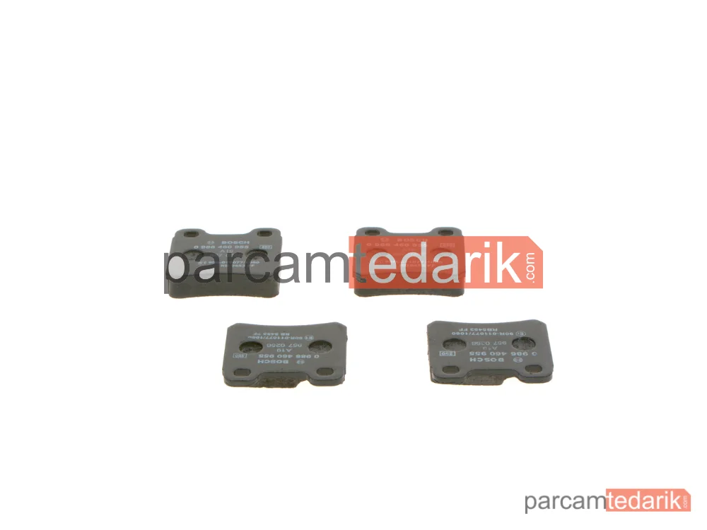 BOSCH 0986460955 | Fren Balatası (Ön) — Opel Astra F, Opel Vectra A, Opel Astra F Kombi