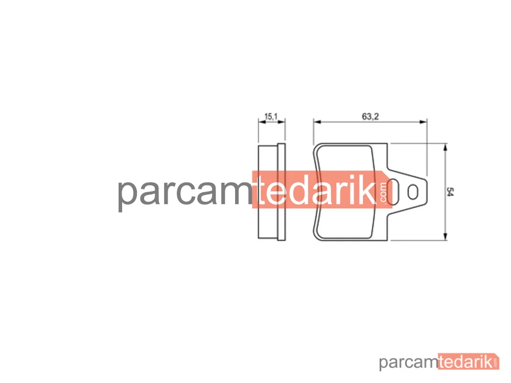 BOSCH 0986460958 | Fren Balatası (Arka) — Citroen Xantia