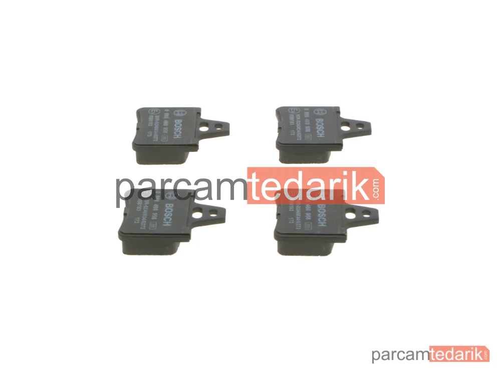 BOSCH 0986460958 | Fren Balatası (Arka) — Citroen Xantia