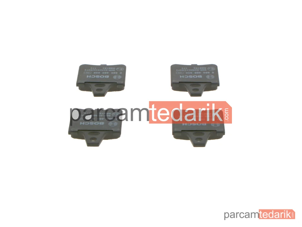 BOSCH 0986460958 | Fren Balatası (Arka) — Citroen Xantia