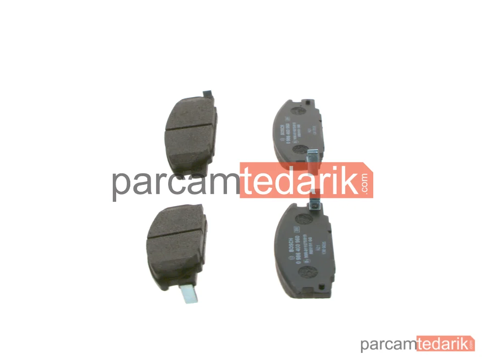 BOSCH 0986460960 | Fren Balatası (Ön) — Opel Campo, Opel Frontera A, Isuzu Trooper I
