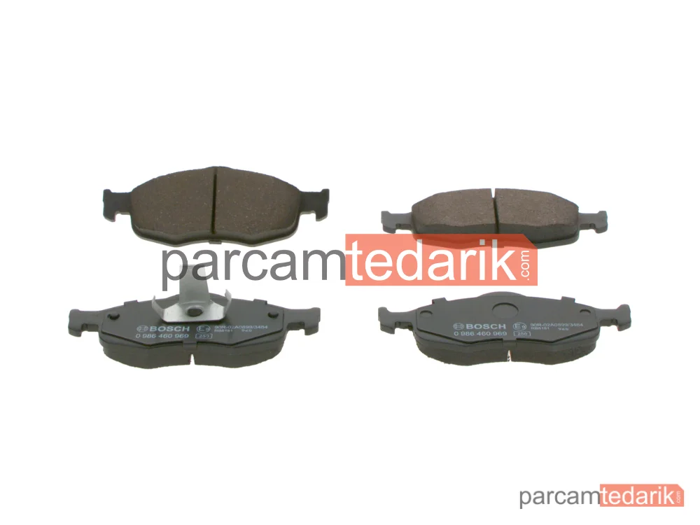 0986460969 | Fren Balatası (Ön) — Ford Mondeo I, Ford Mondeo II, Ford Scorpio I