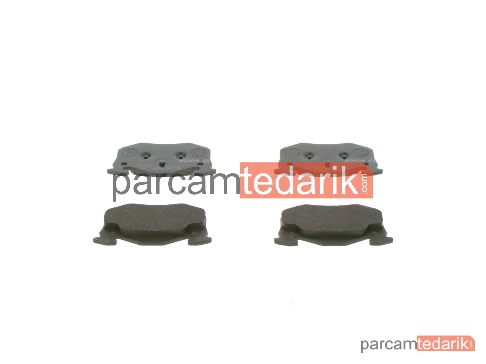 BOSCH 0986460970 | Fren Balatası (Arka) — Peugeot 309 I, Peugeot 309 II, Citroen Saxo