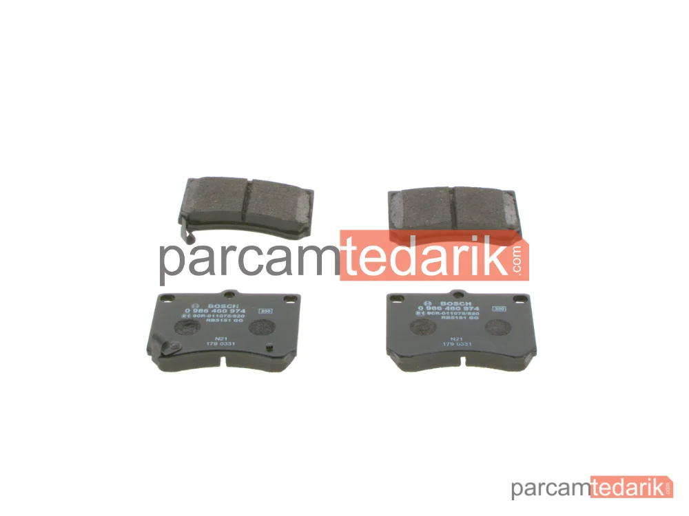 0986460974 | Fren Balatası (Ön) — Mazda MX-3, Mazda 323 C IV, Mazda 323 F IV