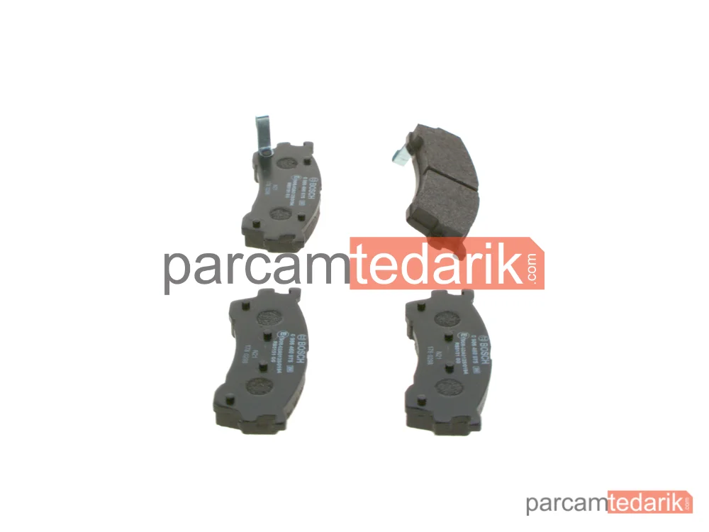 BOSCH 0986460975 | Fren Balatası (Ön) — Mazda 626 V, Mazda 626 IV, Mazda 323 S VI