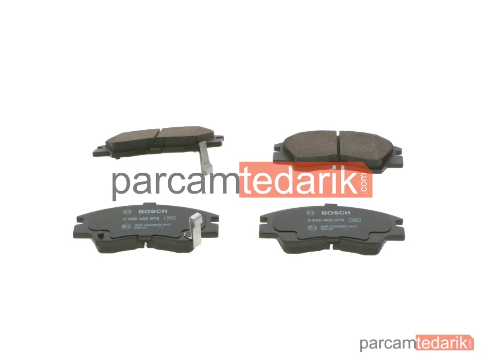 0986460978 | Fren Balatası (Ön) — Mitsubishi L 300 III, Mitsubishi L200, Mitsubishi Pajero I Canvas Top