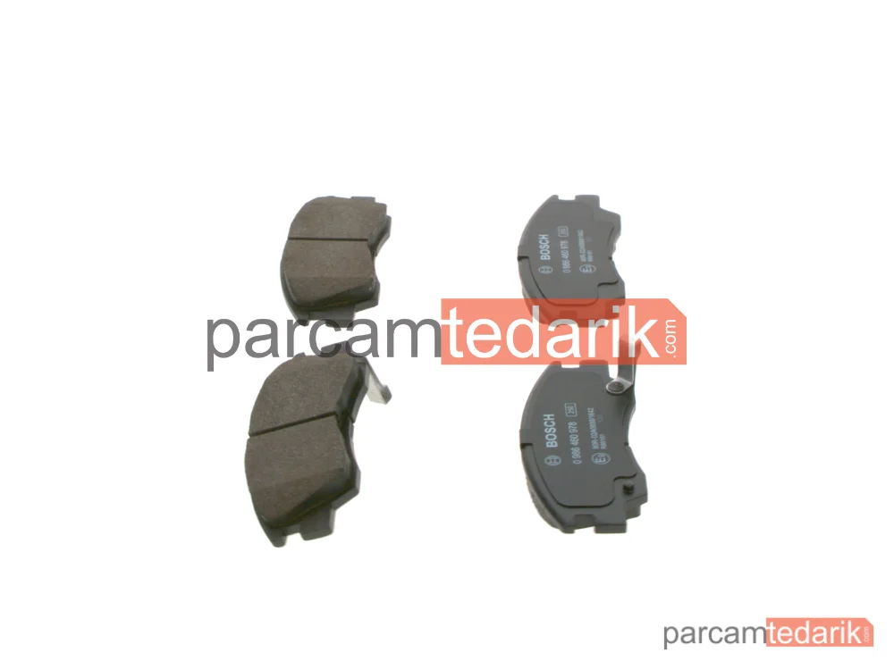 BOSCH 0986460978 | Fren Balatası (Ön) — Mitsubishi L 300 III, Mitsubishi L200, Mitsubishi Pajero I Canvas Top