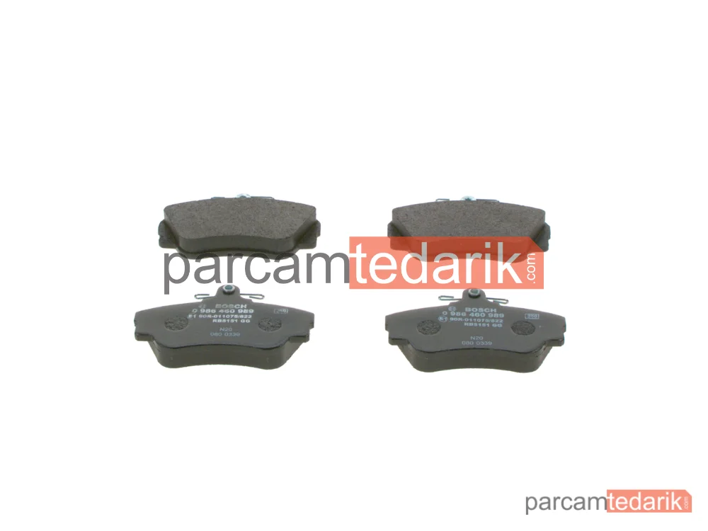 0986460989 | Fren Balatası (Ön) — Volvo 440, Volvo 460, Volvo 480