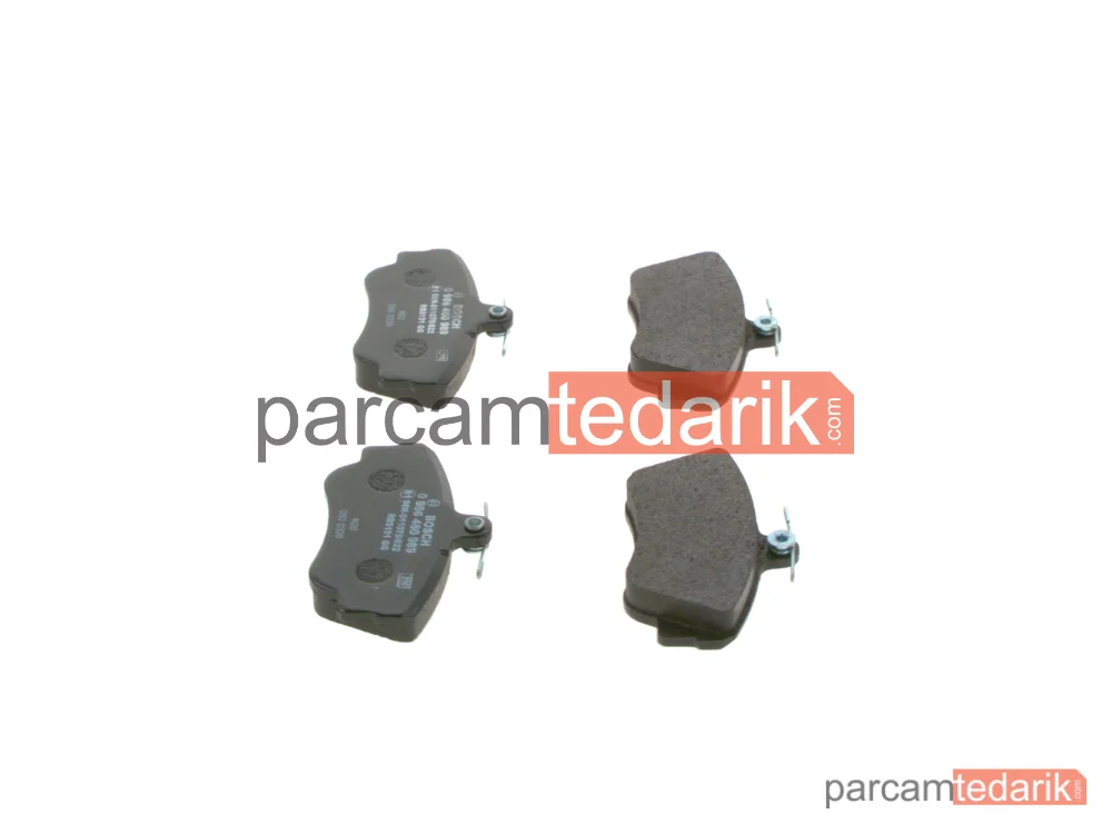 BOSCH 0986460989 | Fren Balatası (Ön) — Volvo 440, Volvo 460, Volvo 480