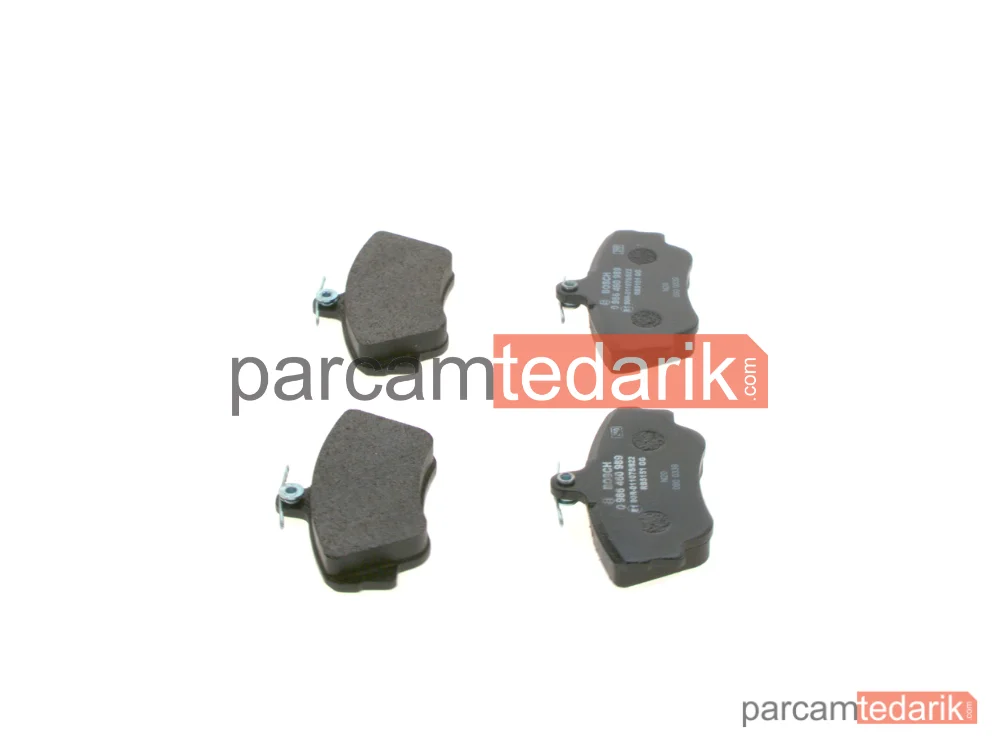 BOSCH 0986460989 | Fren Balatası (Ön) — Volvo 440, Volvo 460, Volvo 480