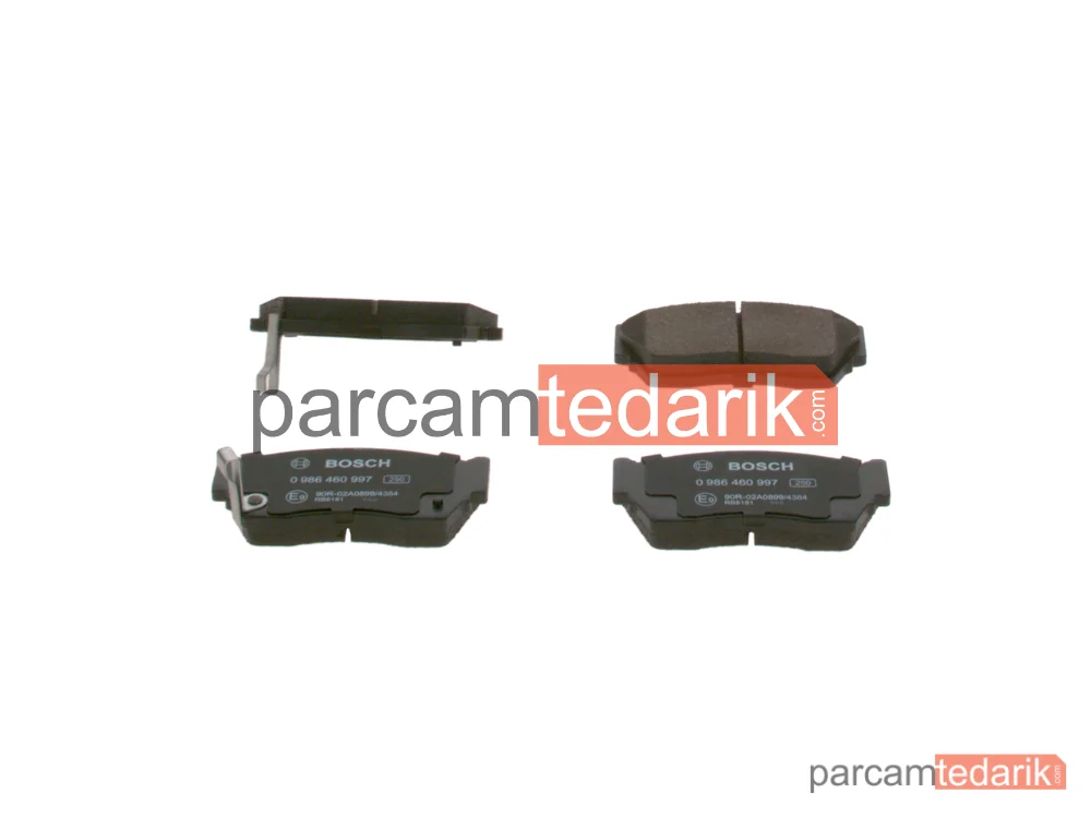 0986460997 | Fren Balatası (Ön) — Nissan Sunny III, Nissan Sunny III Liftback, Nissan 100NX