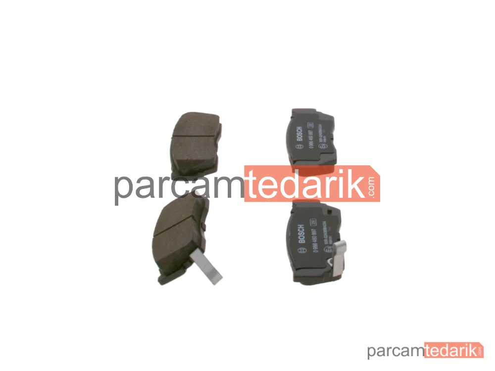 BOSCH 0986460997 | Fren Balatası (Ön) — Nissan Sunny III, Nissan Sunny III Liftback, Nissan 100NX