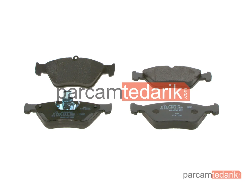 0986461129 | Fren Balatası (Ön) — Saab 900 II Coupe, Saab 900 II Cabrio, Opel Omega B