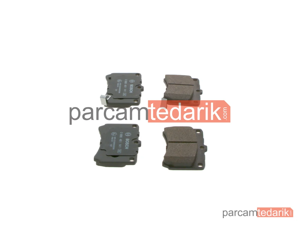 BOSCH 0986461141 | Fren Balatası (Ön) — Mazda 323 C IV, Mazda 323 S IV, Mazda Demio