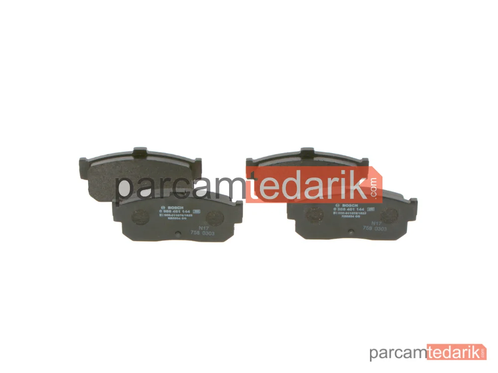 0986461144 | Fren Balatası (Arka) — Nissan Almera I, Nissan Primera Traveller, Nissan Maxima / Maxima QX IV