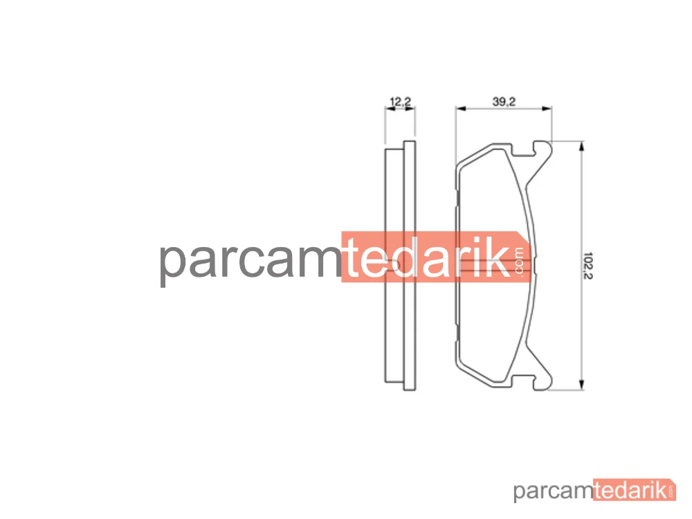 BOSCH 0986461146 | Fren Balatası (Arka) — Mazda 323 C IV, Mazda 323 F IV, Daihatsu Applause I
