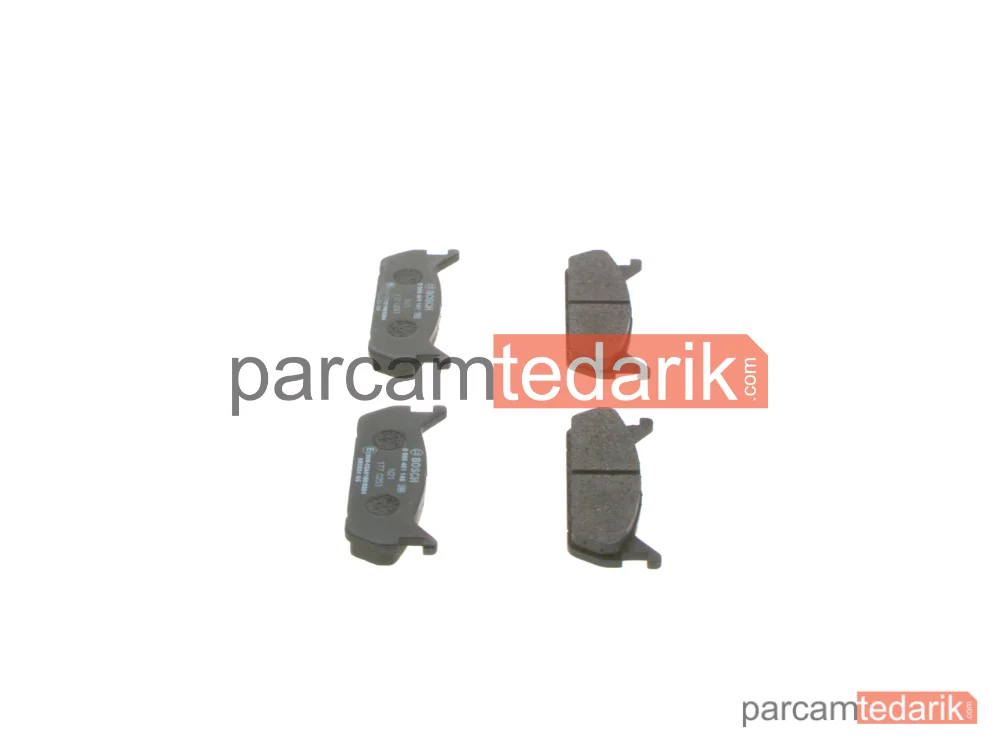 BOSCH 0986461146 | Fren Balatası (Arka) — Mazda 323 C IV, Mazda 323 F IV, Daihatsu Applause I