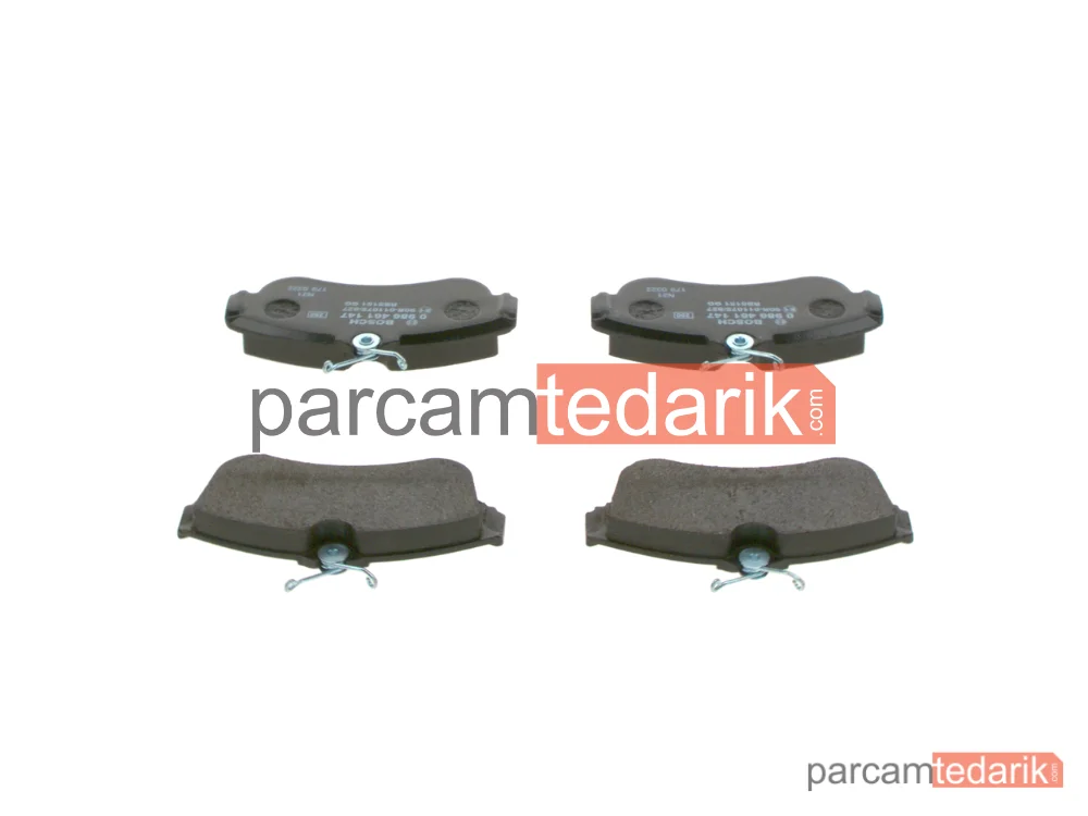 BOSCH 0986461147 | Fren Balatası (Ön) — Nissan Primera, Nissan Almera II
