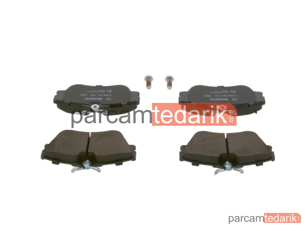 BOSCH 0986461753 | Fren Balatası (Ön) — VW Transporter T4, VW California T4 Camper