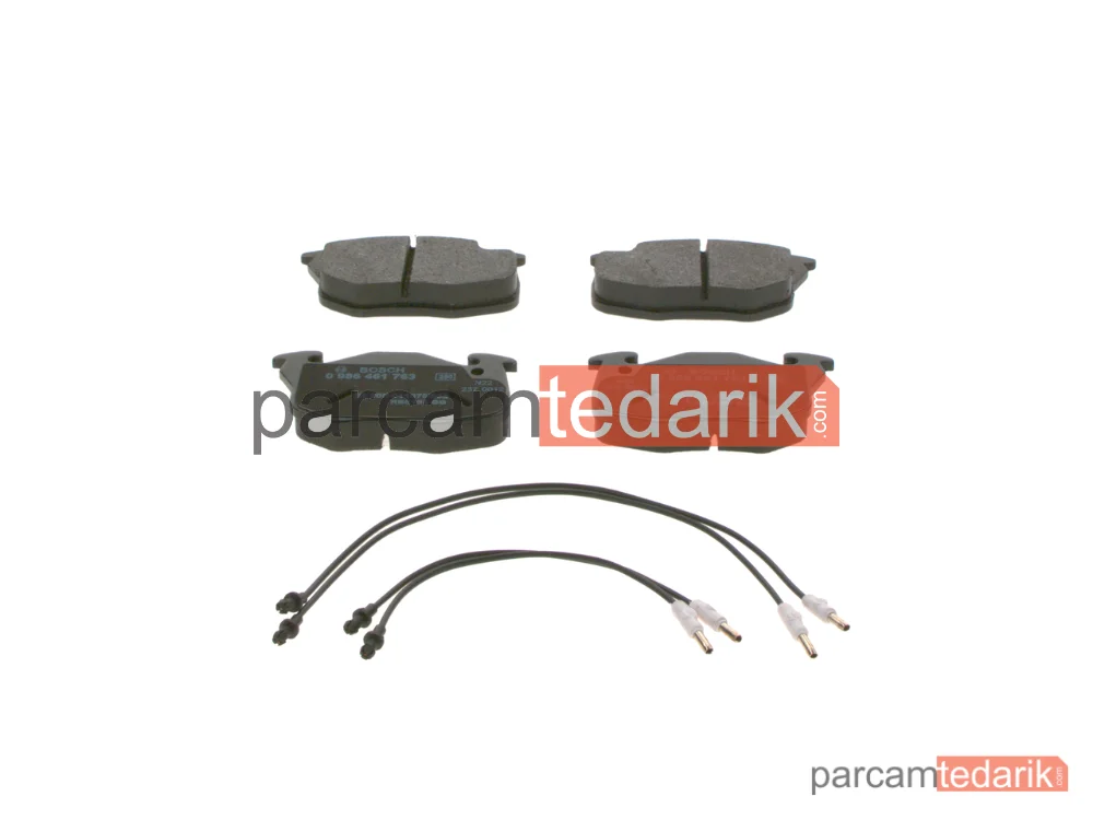 Fren Balatası (Ön) — Citroen Saxo, Peugeot 106 I, Citroen Saxo Hatchback - 0986461763