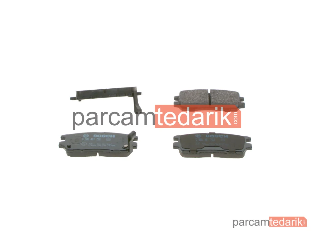 0986461768 | Fren Balatası (Ön) — Mitsubishi Pajero II, Mitsubishi Pajero II Canvas Top, Mitsubishi L400