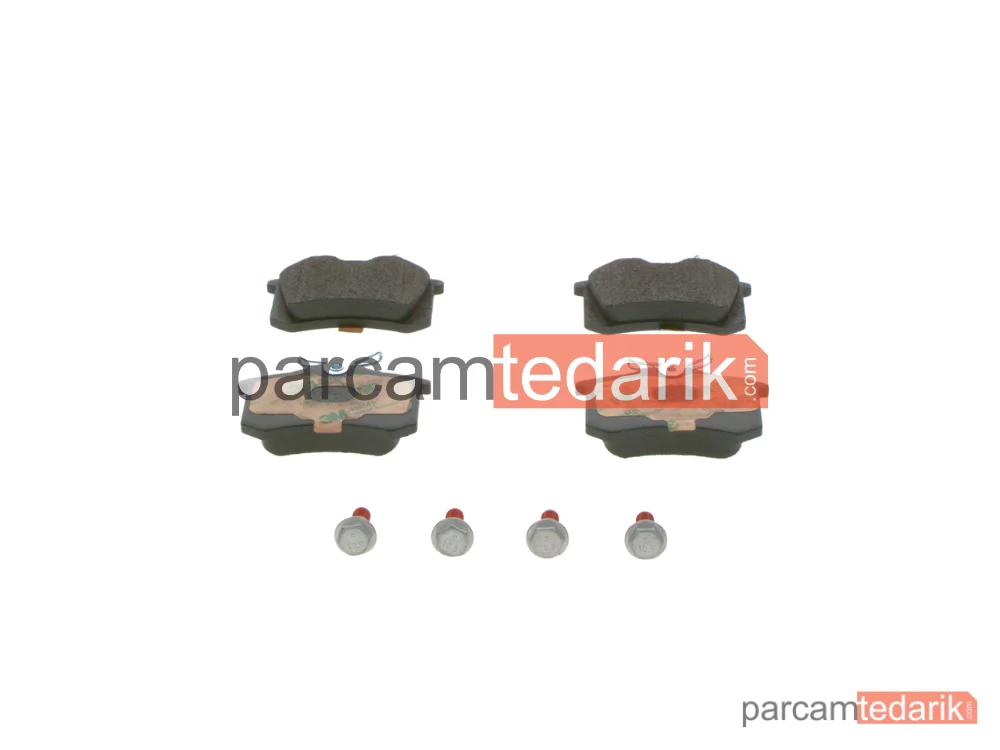 BOSCH 0986461769 | Fren Balatası (Arka) — Audi A6 C5, Seat Leon, Seat Cordoba