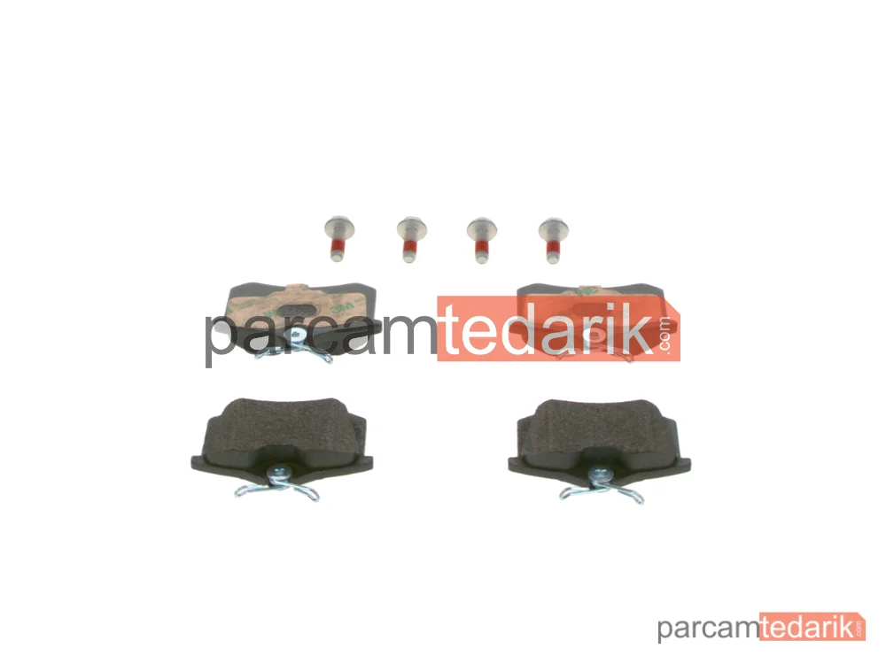 BOSCH 0986461769 | Fren Balatası (Arka) — Audi A6 C5, Seat Leon, Seat Cordoba