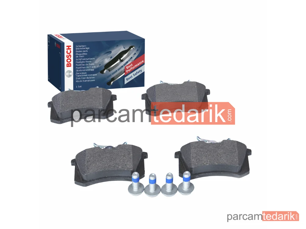 0986461769 | Fren Balatası (Arka) — Audi A6 C5, Seat Leon, Seat Cordoba
