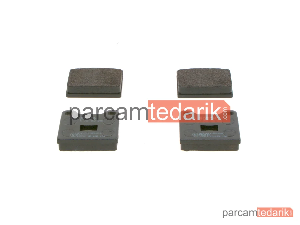 0986462282 | Fren Balatası (Ön) — VW Scirocco, VW Passat B2, VW Passat B2 Variant
