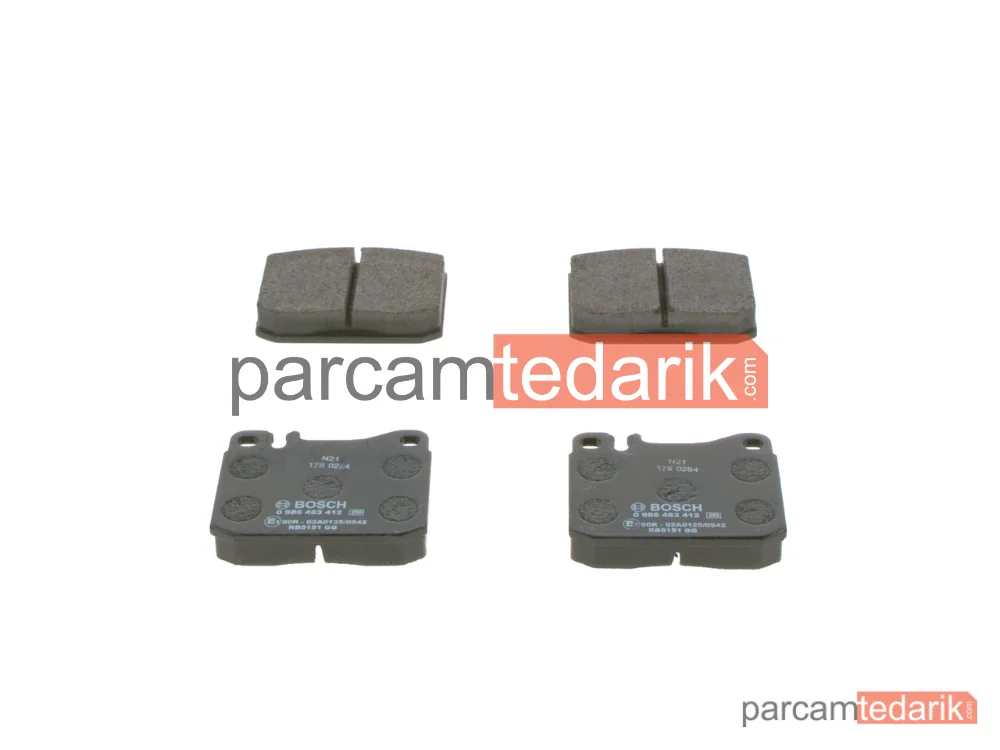 0986463412 | Fren Balatası — Mercedes-Benz S-Serisi, Mercedes-Benz 123, Mercedes-Benz 123 T-Model