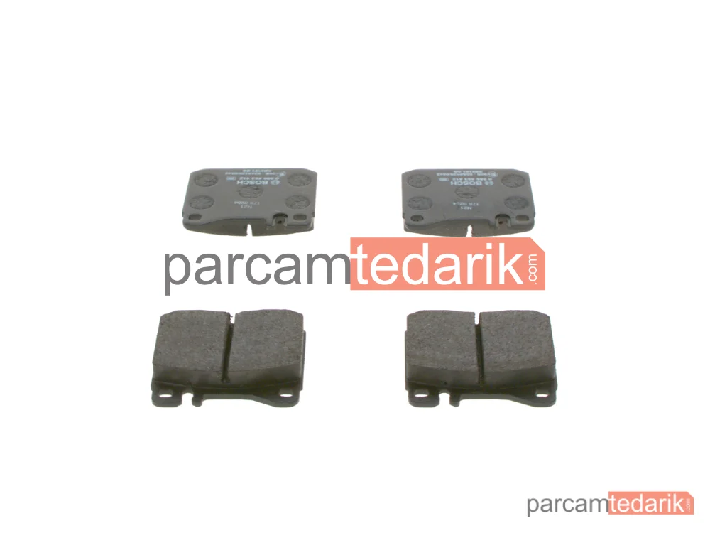 BOSCH 0986463412 | Fren Balatası — Mercedes-Benz S-Serisi, Mercedes-Benz 123, Mercedes-Benz 123 T-Model