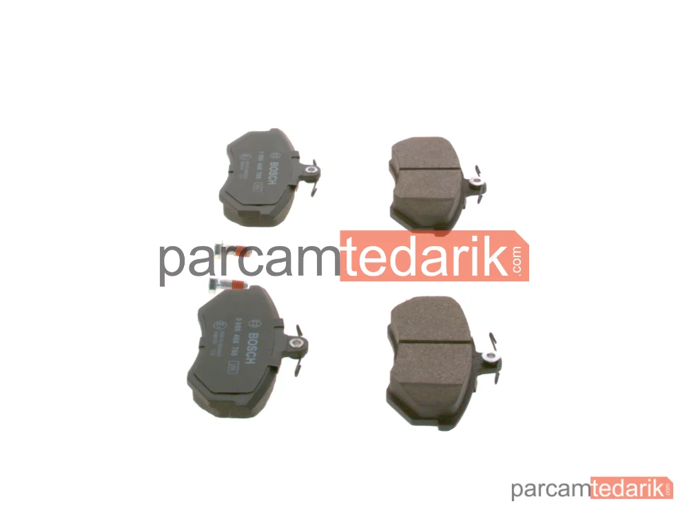 BOSCH 0986466700 | Fren Balatası (Ön) — Audi 80 B4, Audi Coupe B3, Audi 100 C3