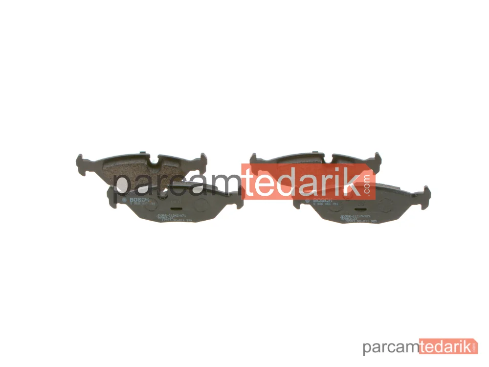 0986466751 | Fren Balatası (Arka) — BMW 3, BMW 5, BMW 3 Touring