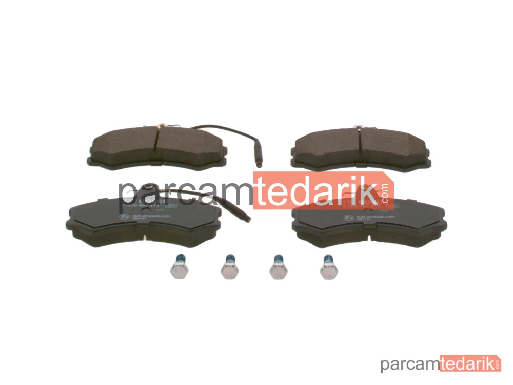 0986467411 | Fren Balatası (Ön) — Fiat Ducato Panorama, Fiat Ducato, Citroen C25