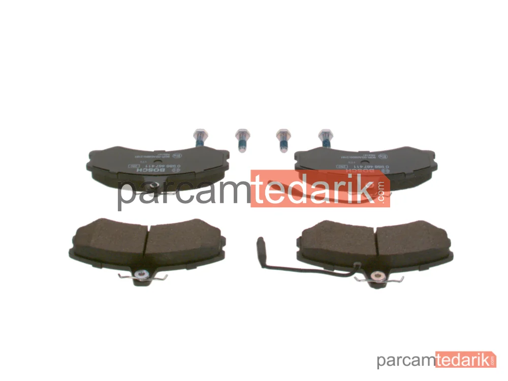 BOSCH 0986467411 | Fren Balatası (Ön) — Fiat Ducato Panorama, Fiat Ducato, Citroen C25