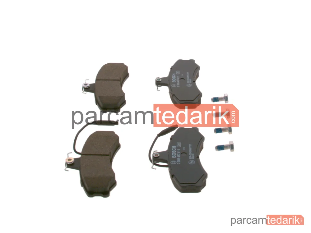 BOSCH 0986467411 | Fren Balatası (Ön) — Fiat Ducato Panorama, Fiat Ducato, Citroen C25