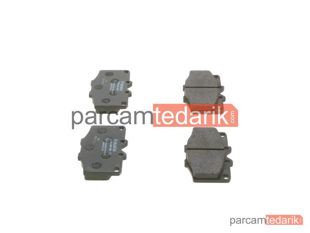 BOSCH 0986468520 | Fren Balatası (Ön) — Toyota Land Cruiser, Toyota Hilux IV Pick-Up