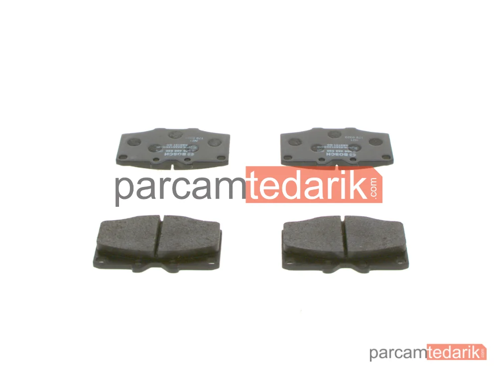 BOSCH 0986468520 | Fren Balatası (Ön) — Toyota Land Cruiser, Toyota Hilux IV Pick-Up