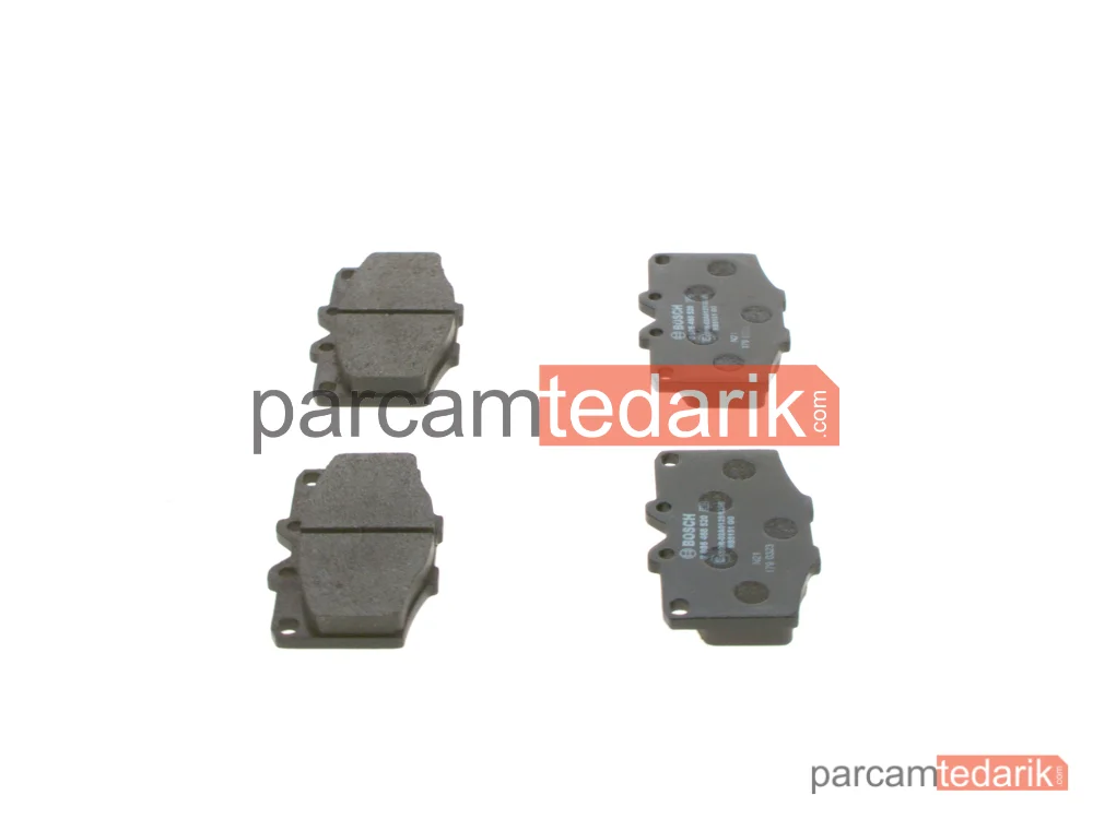 BOSCH 0986468520 | Fren Balatası (Ön) — Toyota Land Cruiser, Toyota Hilux IV Pick-Up
