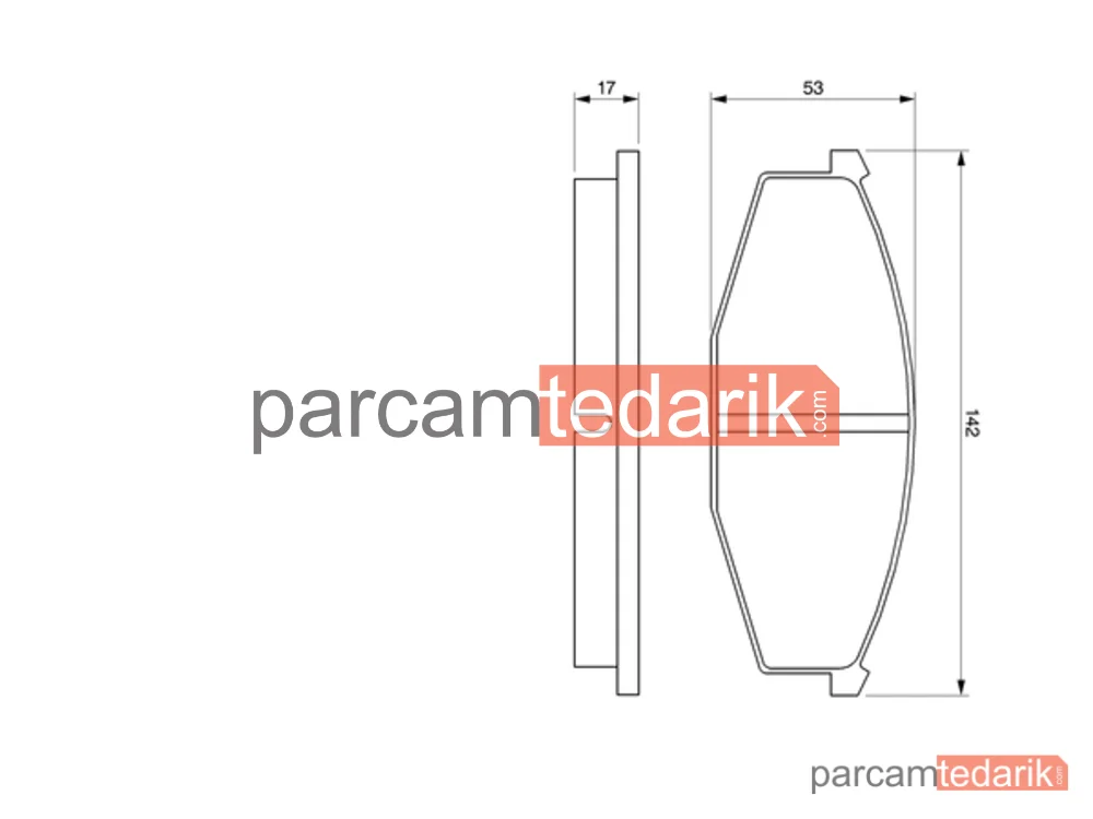 BOSCH 0986468630 | Fren Balatası (Ön) — Nissan Patrol III/1 Hardtop, Nissan Patrol III/2 Hardtop, Nissan 280ZX,ZXT