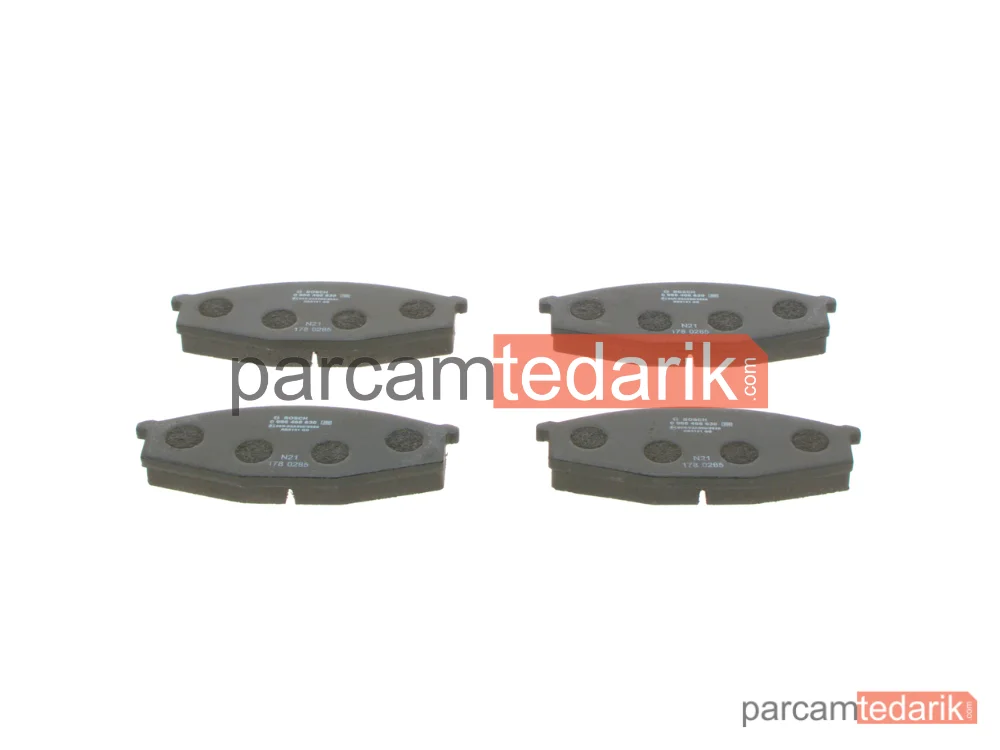 0986468630 | Fren Balatası (Ön) — Nissan Patrol III/1 Hardtop, Nissan Patrol III/2 Hardtop, Nissan 280ZX,ZXT
