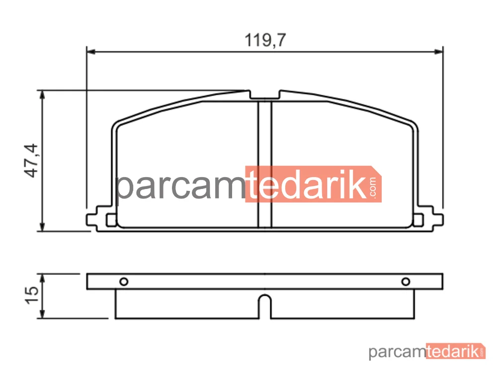 BOSCH 0986468701 | Fren Balatası (Ön) — Toyota Corolla Liftback, Toyota Corolla, Toyota Corolla Compact