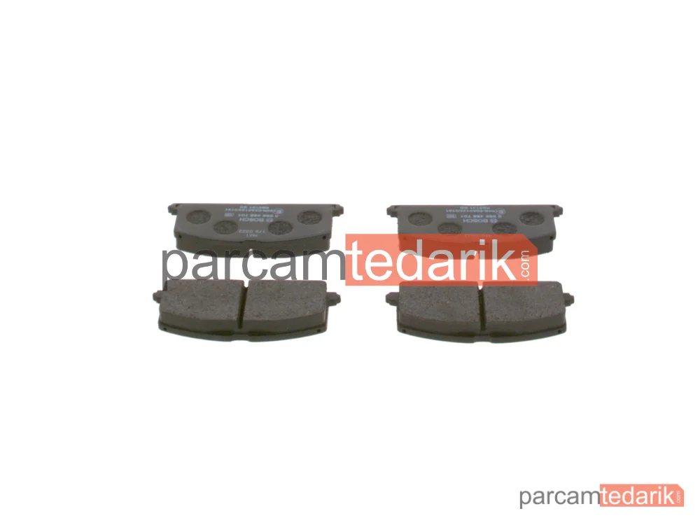 BOSCH 0986468701 | Fren Balatası (Ön) — Toyota Corolla Liftback, Toyota Corolla, Toyota Corolla Compact