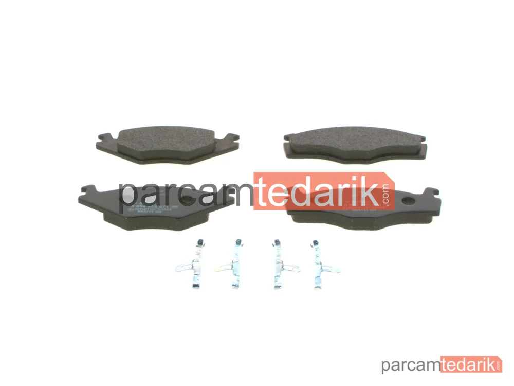 0986468871 | Fren Balatası — VW Golf II, VW Scirocco, Seat Ibiza II