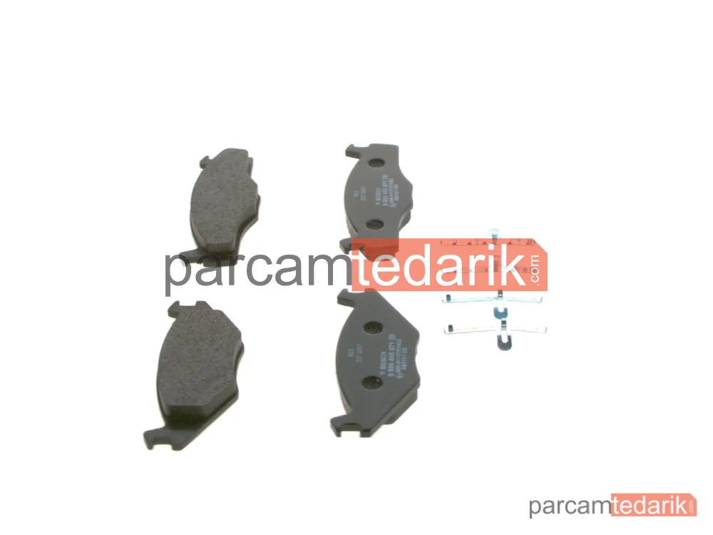 BOSCH 0986468871 | Fren Balatası — VW Golf II, VW Scirocco, Seat Ibiza II